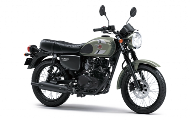 Kawasaki w175 2025 ra mắt vẫn là phong cách retro cổ điển nhưng trẻ trung hơn