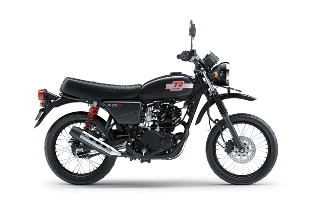 Kawasaki w175 2025 ra mắt vẫn là phong cách retro cổ điển nhưng trẻ trung hơn