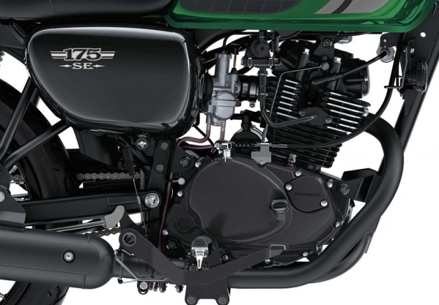 Kawasaki w175 2025 ra mắt vẫn là phong cách retro cổ điển nhưng trẻ trung hơn