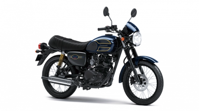 Kawasaki w175 2025 ra mắt vẫn là phong cách retro cổ điển nhưng trẻ trung hơn