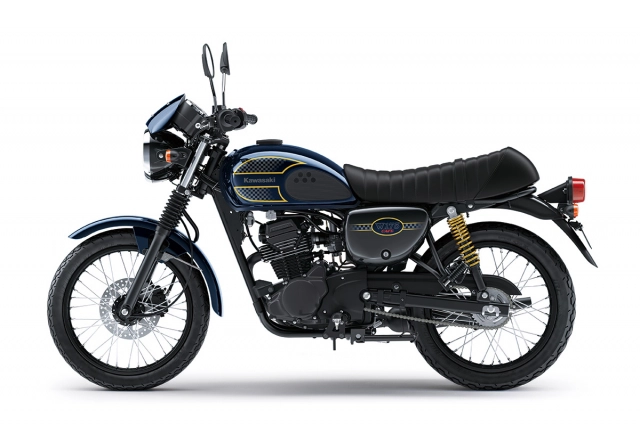 Kawasaki w175 2025 ra mắt vẫn là phong cách retro cổ điển nhưng trẻ trung hơn