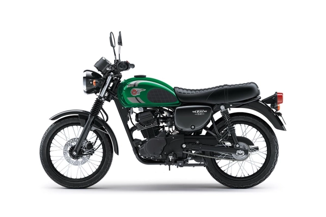 Kawasaki w175 2025 ra mắt vẫn là phong cách retro cổ điển nhưng trẻ trung hơn