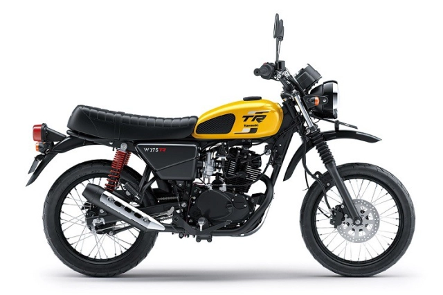 Kawasaki w175tr 2024 trình làng với giá bán dễ chơi như pg-1