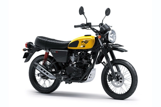 Kawasaki w175tr 2024 trình làng với giá bán dễ chơi như pg-1