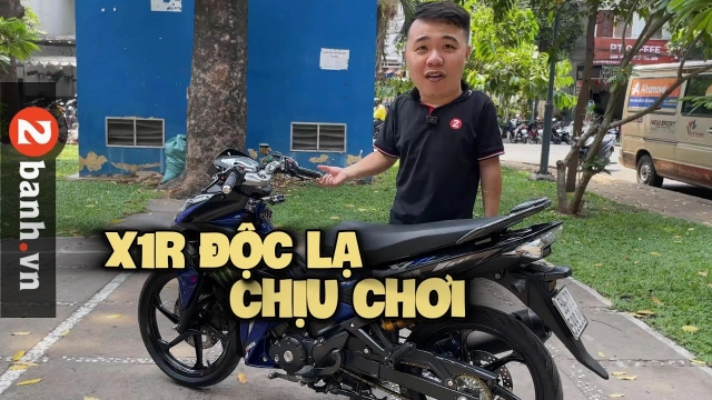 Khám phá yamaha x1r mẫu hyper underbone rất đáng chơi nhưng cực kì khó mua