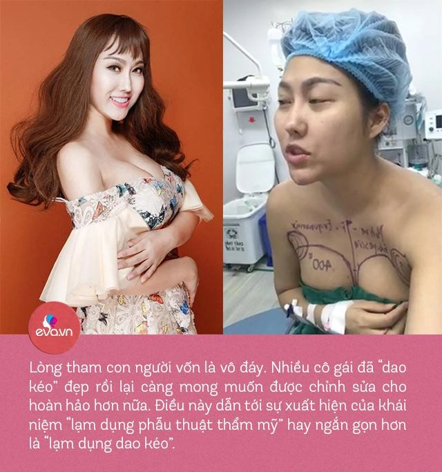 Khi dao kéo đổ bộ ai cũng có thể hoá mỹ nhân nhưng sau tất cả có chắc bình yên