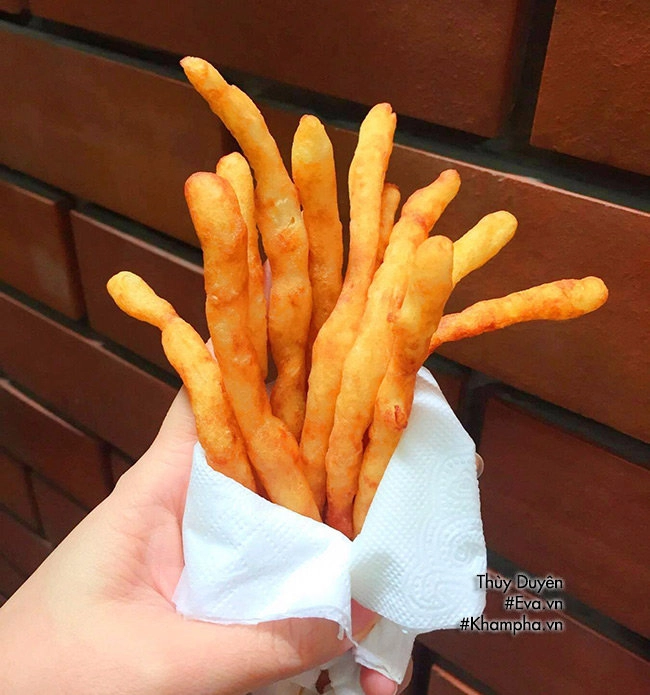 Khoai tây que chiên cho bé nhâm nhi cuối tuần