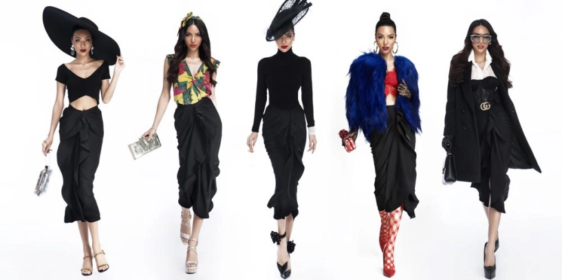 Không ngờ một chiếc chân váy lại phối được 10 set đồ độc nhất vô nhị như thế này
