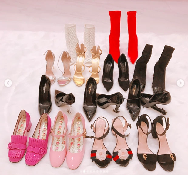 Không phải núi đồ hiệu đây mới là bức hình hot nhất của ngọc trinh khi quần quật shopping