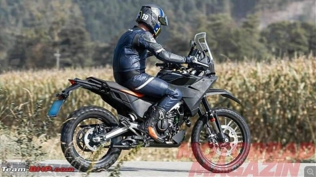 Ktm 390 adventure 2025 bất ngờ lộ diện với dàn chân 21-19 inch đậm chất rally hơn