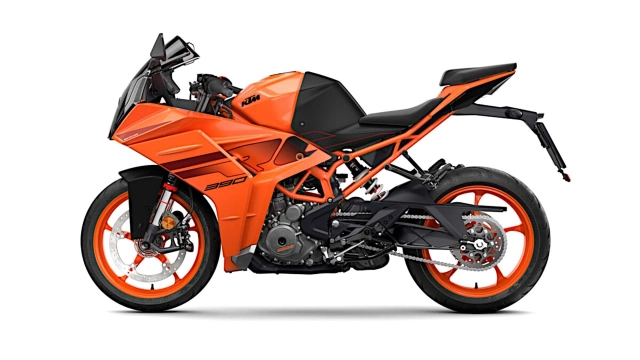 Ktm rc 390 2024 sắp ra mắt với hai màu sơn mới