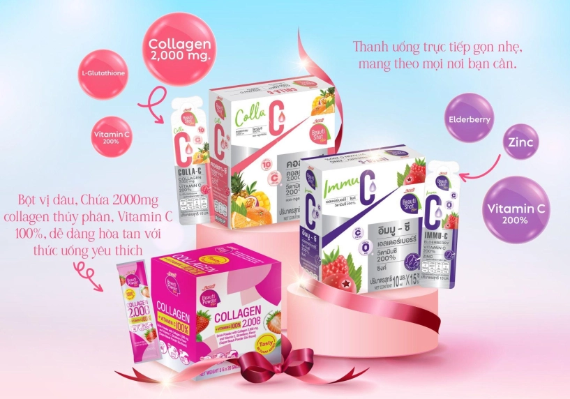 Làm đẹp bằng cách uống collagen cơn sốt hay giải pháp thực sự