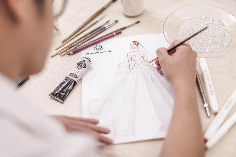 Lấy chồng thiếu gia nhưng á hậu tú anh quyết chọn váy cưới việt và cái kết đẹp như mơ