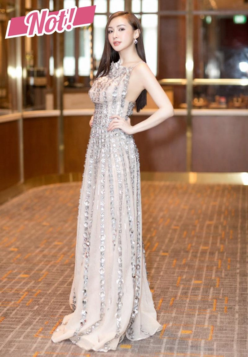 Lê âu ngân anh mặc đồ như cái bang gái quê mơ phan ngày càng sành điệu