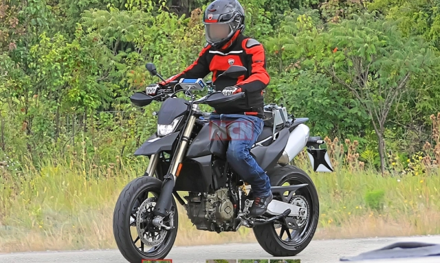 Lộ ảnh ducati hypermotard xi-lanh đơn mới đang được phát triển