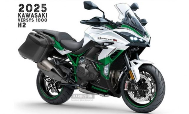 Lộ tin kawasaki versys h2 siêu tăng áp sẽ tham gia phân khúc adv