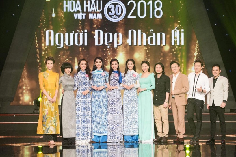Loạt thí sinh hoa hậu việt nam 2018 chọn áo dài để tham dự người đẹp nhân ái