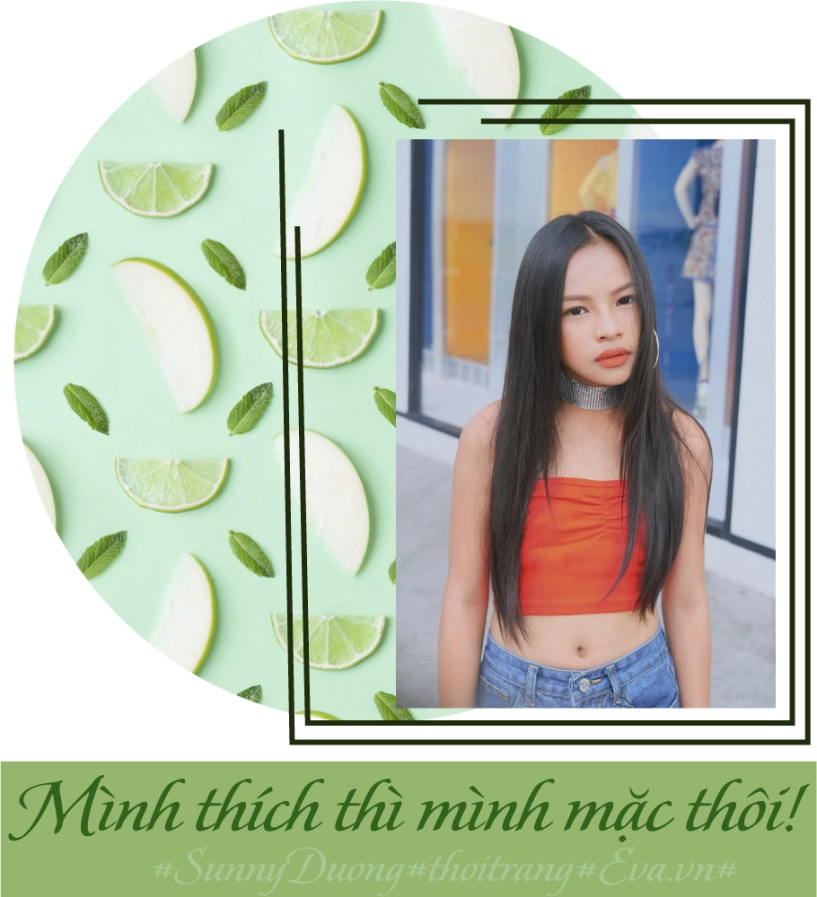 Mẫu nhí 11 tuổi nổi tiếng sài gòn em thích thì em mặc thôi không e ngại gì