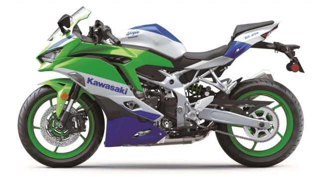 Màu sơn kỷ niệm 40 năm kawasaki ninja mang đến nét tinh tế của dòng sản phẩm 2024