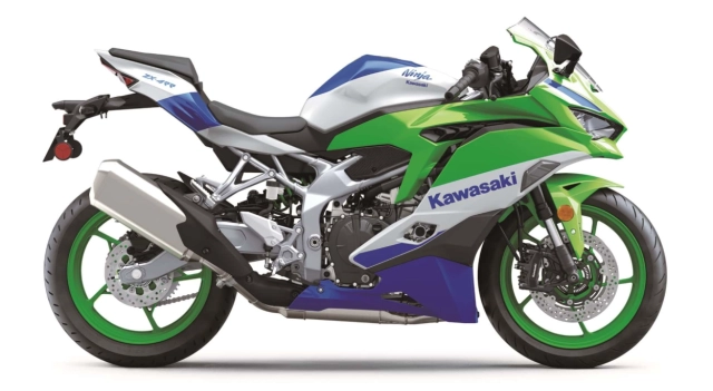 Màu sơn kỷ niệm 40 năm kawasaki ninja mang đến nét tinh tế của dòng sản phẩm 2024