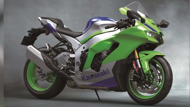 Màu sơn kỷ niệm 40 năm kawasaki ninja mang đến nét tinh tế của dòng sản phẩm 2024
