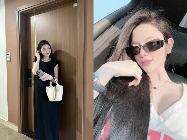 Mẹ bầu chu thanh huyền đổi mới mái tóc thị phi trông khác lạ tới mức tự nhận không phải vợ quang hải