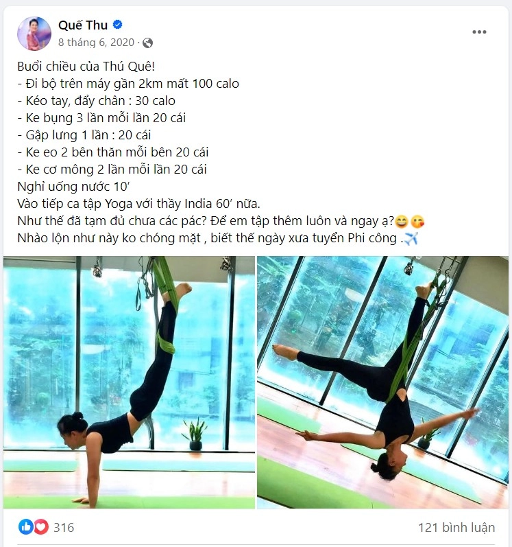 Mẹ chồng hụt của hồng diễm là nsnd mang hàm đại tá tuổi 55 trẻ đẹp dáng nuột nhờ bộ môn bay