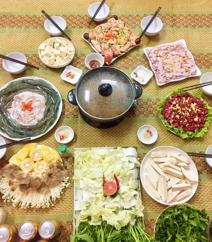 Mẹ đảm khoe những bữa lẩu đẹp mắt khiến hội chị em phải thốt lên ngon không chịu nổi