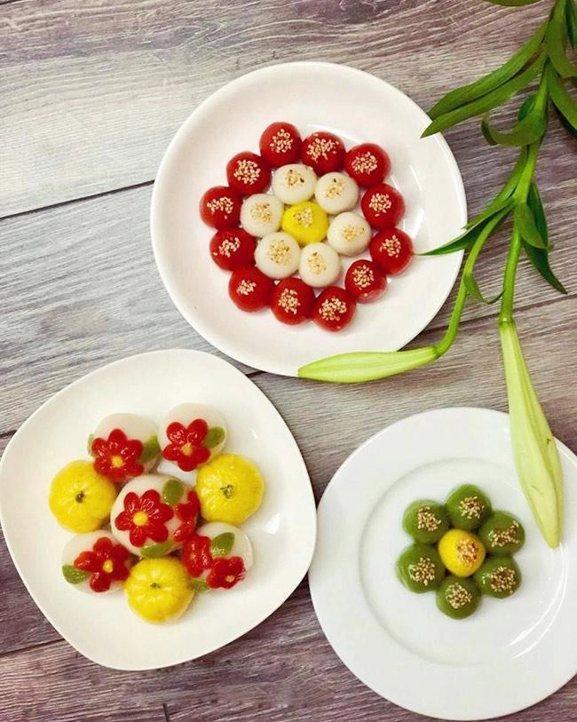 Mẹ đảm mách bí quyết làm bánh trôi hoa độc nhất vô nhị khiến tết hàn thực thêm rực rỡ