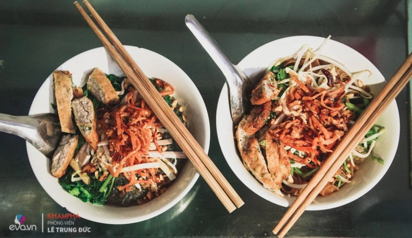 Miến trộn mực khô chiên giòn 15 năm duy nhất ở hà nội giải ngấy giữa mùa hè nóng bức