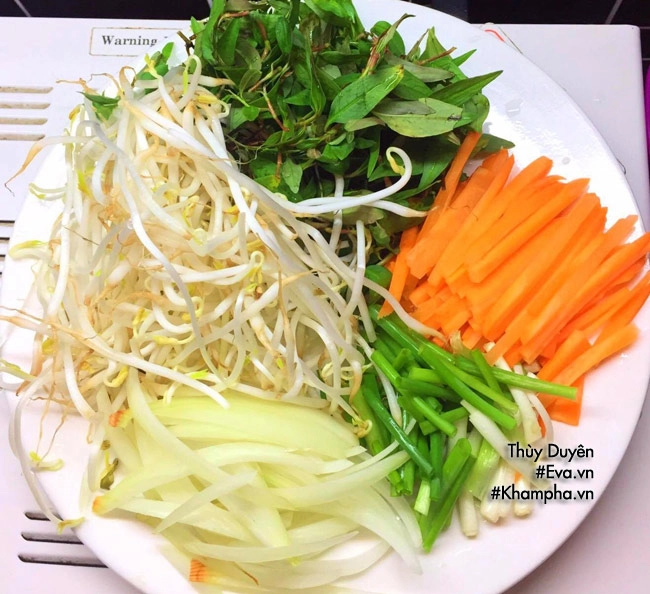 Miến xào hải sản ăn sáng sang chảnh ngày cuối tuần
