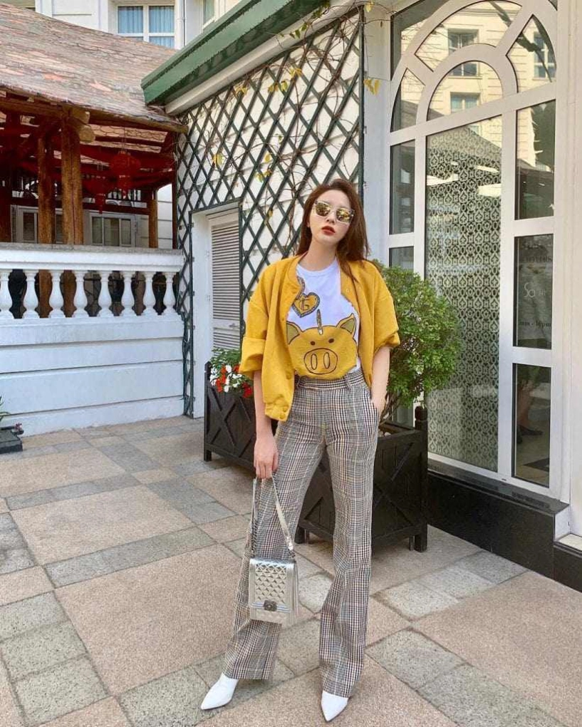 Mới vài ngày tết lan khuê chi pu đã lộ thân hình phì nhiêu còn bảo anh thì
