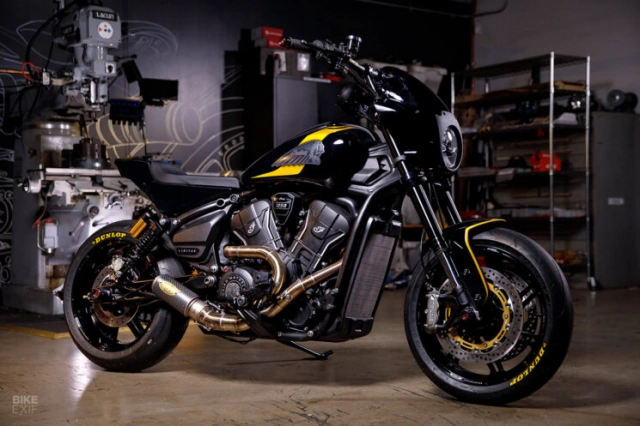 Một chiếc indian scout độ chất lừ đến từ roland sands design
