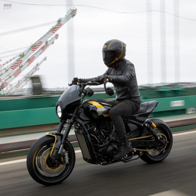 Một chiếc indian scout độ chất lừ đến từ roland sands design