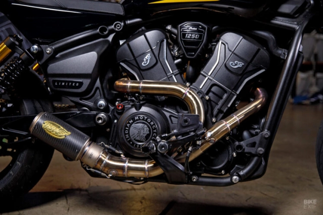 Một chiếc indian scout độ chất lừ đến từ roland sands design
