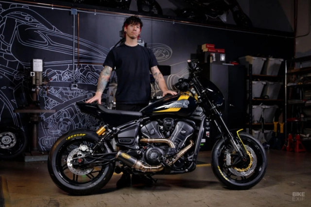 Một chiếc indian scout độ chất lừ đến từ roland sands design