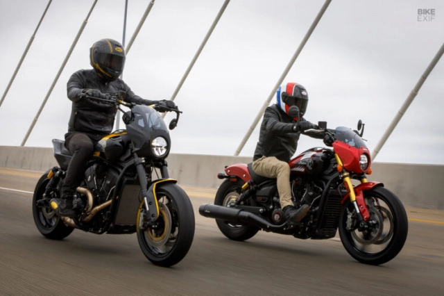Một chiếc indian scout độ chất lừ đến từ roland sands design