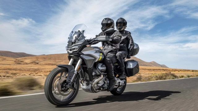 Moto guzzi giới thiệu stelvio trước thềm sự kiện eicma 2023