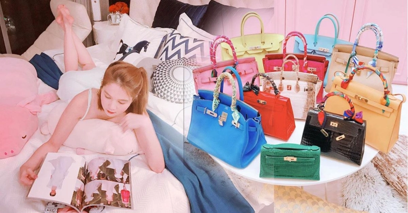 Mua một chiếc túi hermes đã mất một căn nhà vậy mà ngọc trinh có đến 11 chiếc
