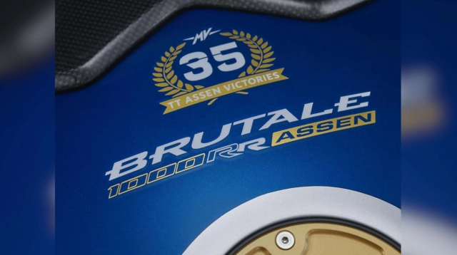 Mv agusta hé lộ phiên bản giới hạn brutale 1000 rr assen tại classic gp assen 2023