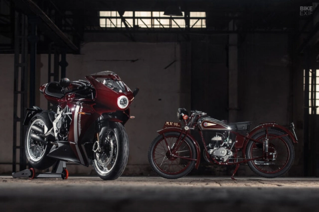 Mv agusta superveloce 98 phiên bản đặc biệt ra mắt nhằm tôn vinh chiếc mô tô đầu tiên