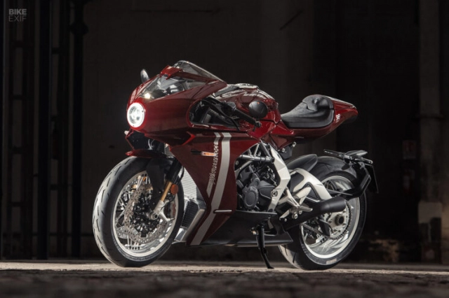 Mv agusta superveloce 98 phiên bản đặc biệt ra mắt nhằm tôn vinh chiếc mô tô đầu tiên