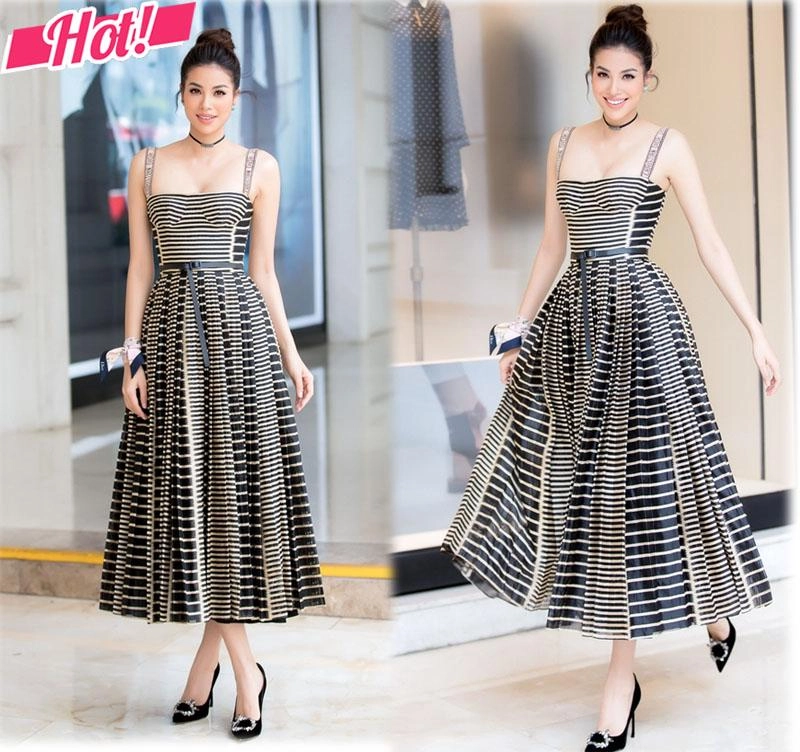 Nam em bị ví như rèm cửa khi chọn nhầm váy phạm hương cực chảnh với váy 240k