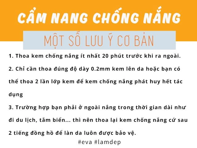 Nắng nóng kỉ lục dùng kem chống nắng mà không biết các nguyên tắc này thì uổng phí