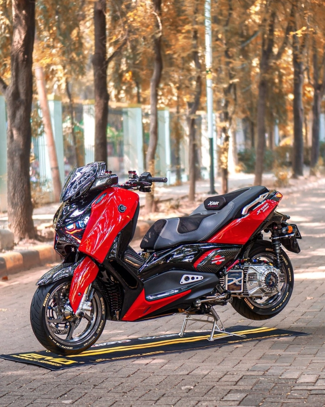 Ngầu không tưởng với bản dựng yamaha xmax có 1 0 2 từ indonesia