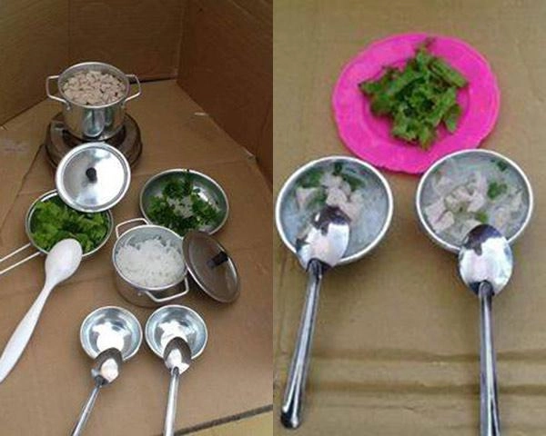 Nghe lời con mua bộ đồ nấu mì trên mạng bà mẹ khóc cạn nước mắt khi nhận hàng