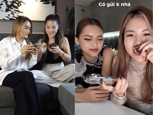 Nhan sắc một 9 một 10 của cặp bạn thân tikoker đình đám có người là rich kid từ trong trứng