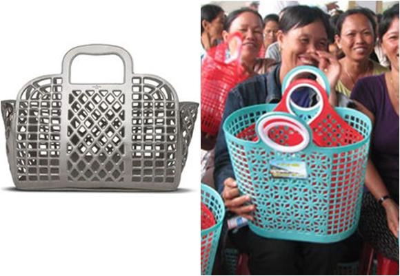 Nhìn hồ ngọc hà xách làn đi chợ có giá hơn 200 triệu ai cũng ngơ ngác