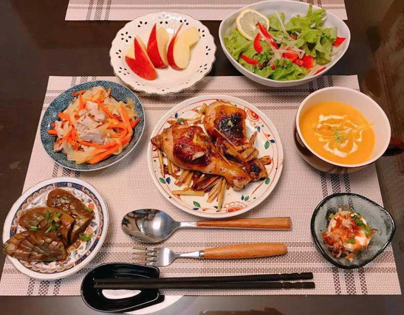 Những bữa tối nói không với tinh bột của vợ việt đảm đang khiến chồng nhật mê mẩn