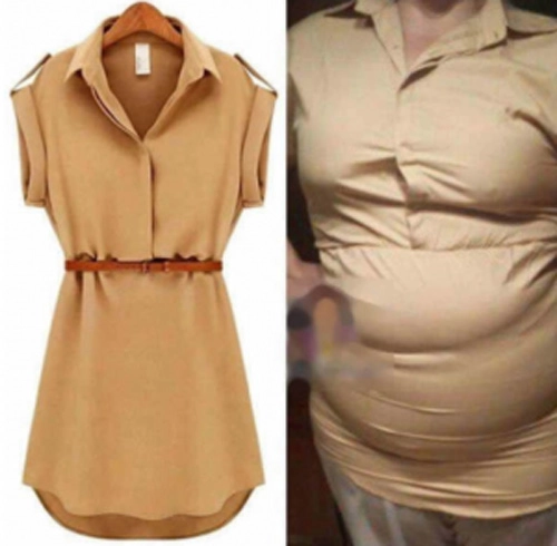 Những minh chứng cho thấy đã béo lùn thì đừng bừa bãi mua hàng online
